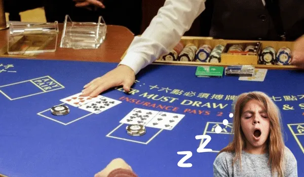 slow game in live dealer casinos
