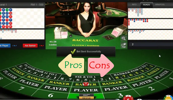 Pros & Cons Of Playing In Live Baccarat