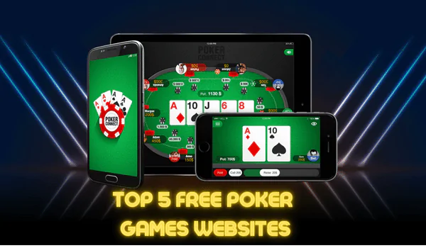Free Poker Games Top 5 Best Websites